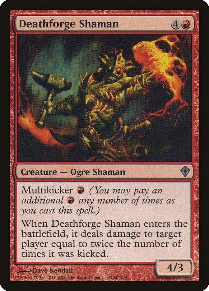 Image for Deathforge Shaman (80) [Worldwake] - Magic: The Gathering