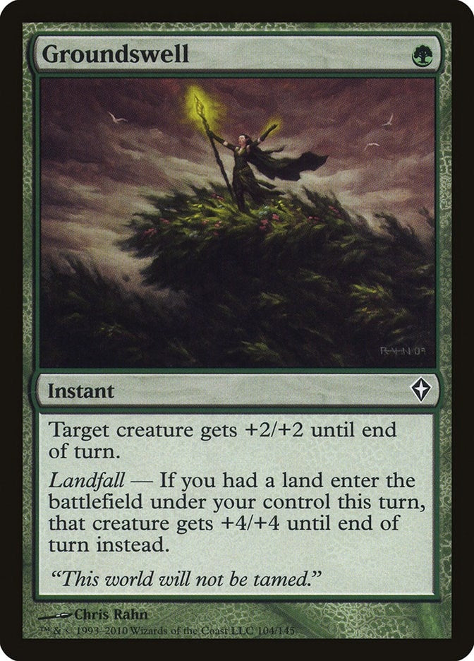 Image for Groundswell (104) [Worldwake] - Magic: The Gathering
