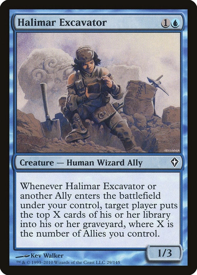 Image for Halimar Excavator (29) [Worldwake] - Magic: The Gathering