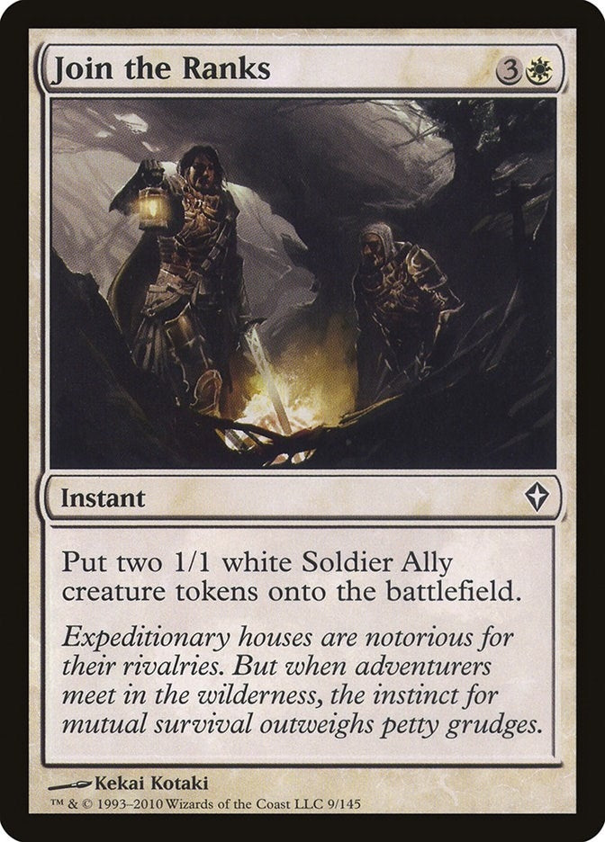 Image for Join the Ranks (9) [Worldwake] - Magic: The Gathering