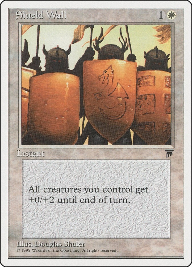 Image for Shield Wall [Chronicles] - Magic: The Gathering