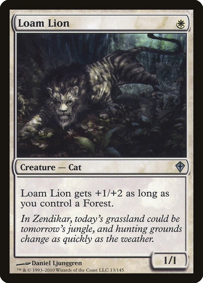 Image for Loam Lion (13) [Worldwake] - Magic: The Gathering