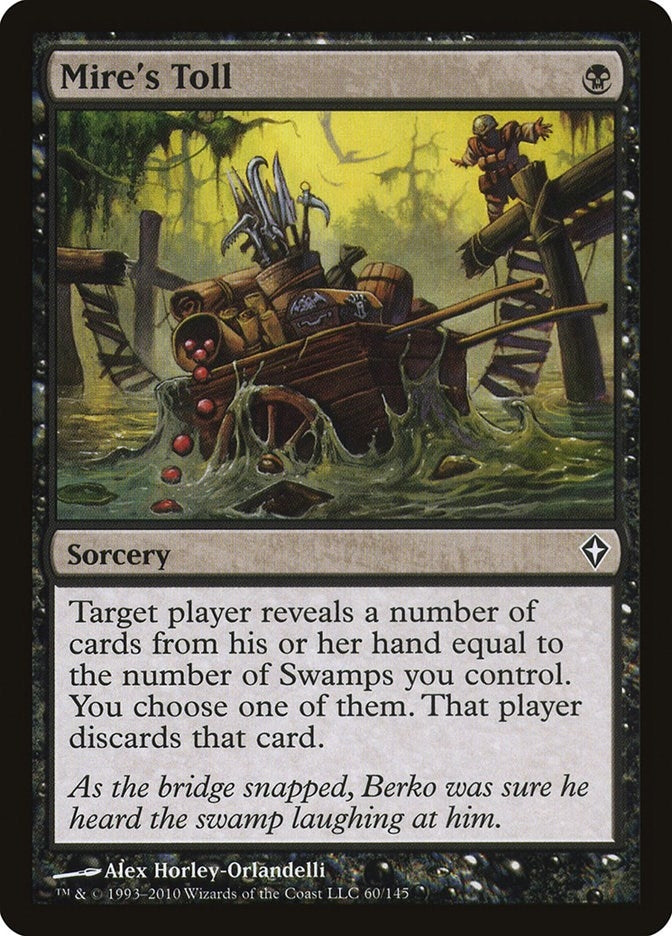 Image for Mire's Toll (60) [Worldwake] - Magic: The Gathering