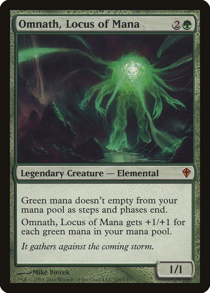 Image for Omnath, Locus of Mana (109) [Worldwake] - Magic: The Gathering