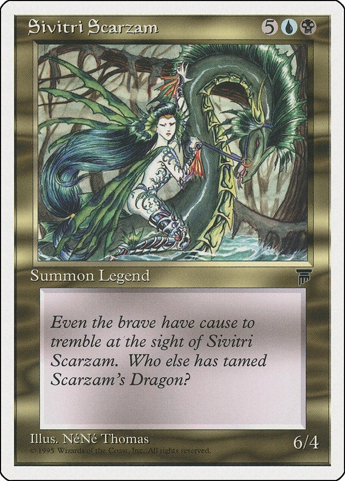 Image for Sivitri Scarzam [Chronicles] - Magic: The Gathering