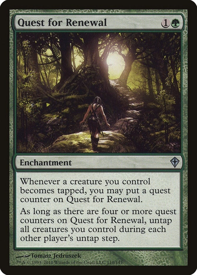 Image for Quest for Renewal (110) [Worldwake] - Magic: The Gathering