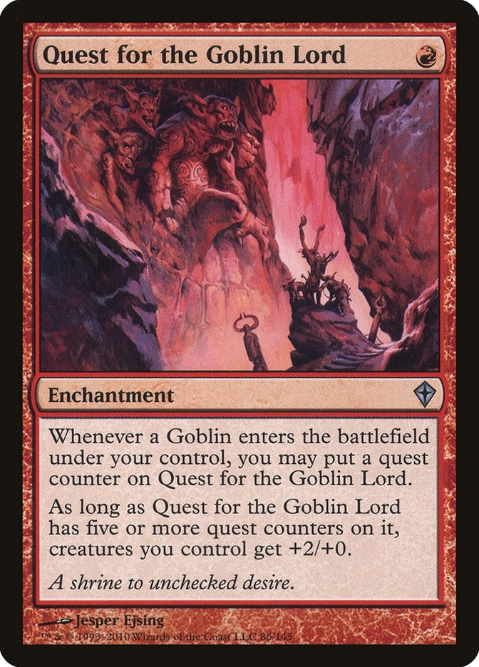 Image for Quest for the Goblin Lord (86) [Worldwake] - Magic: The Gathering