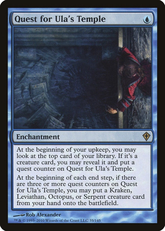 Image for Quest for Ula's Temple (35) [Worldwake] - Magic: The Gathering