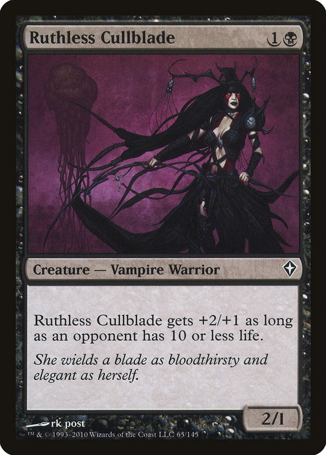 Image for Ruthless Cullblade (65) [Worldwake] - Magic: The Gathering