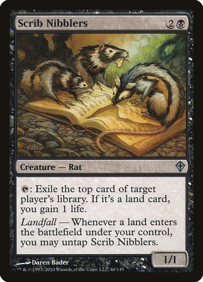 Image for Scrib Nibblers (66) [Worldwake] - Magic: The Gathering