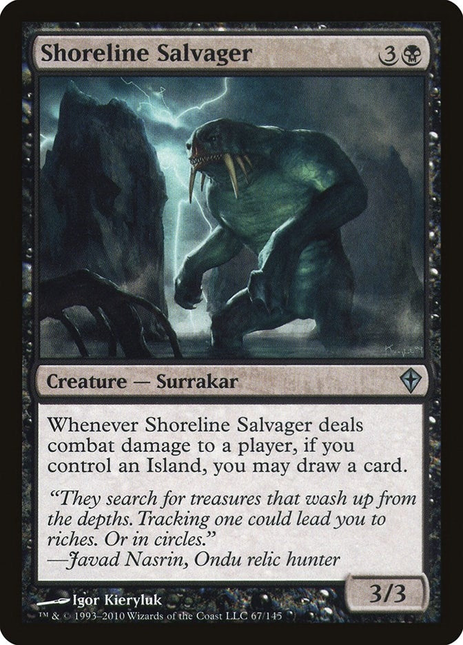 Image for Shoreline Salvager (67) [Worldwake] - Magic: The Gathering