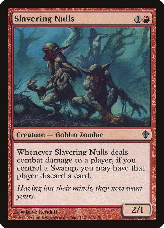 Image for Slavering Nulls (92) [Worldwake] - Magic: The Gathering