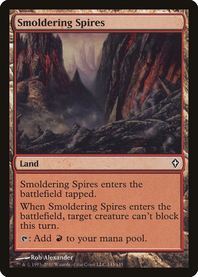 Image for Smoldering Spires (143) [Worldwake] - Magic: The Gathering