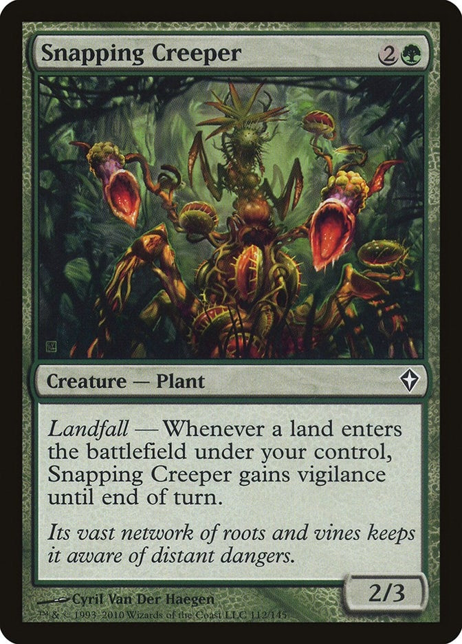 Image for Snapping Creeper (112) [Worldwake] - Magic: The Gathering