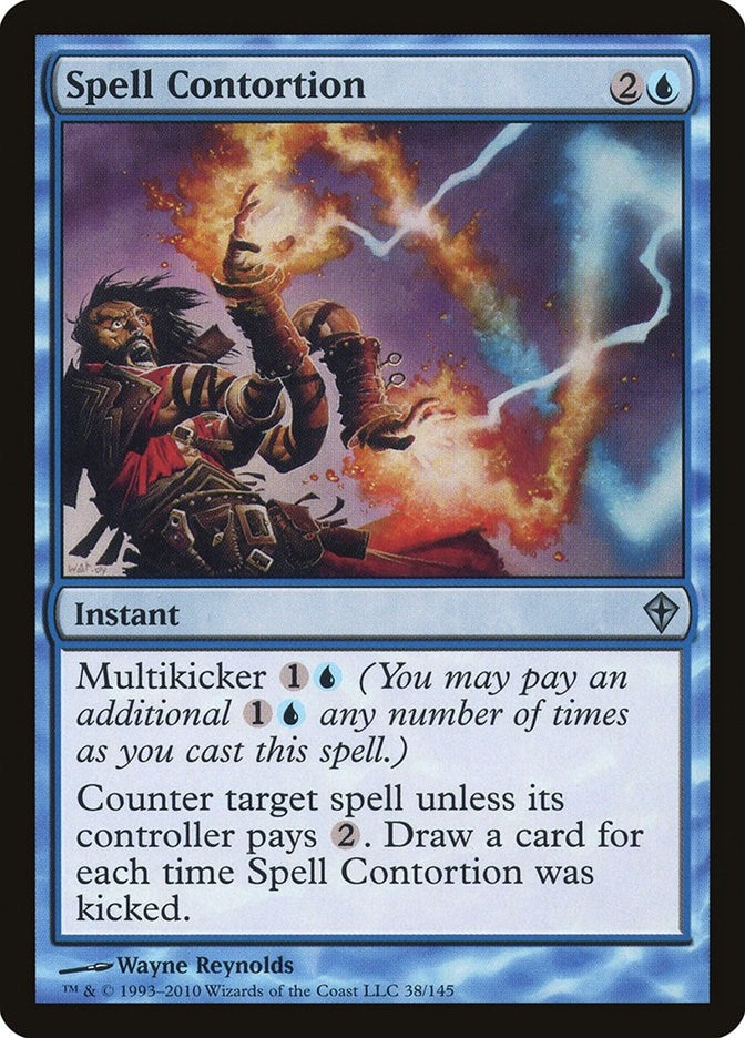 Image for Spell Contortion (38) [Worldwake] - Magic: The Gathering