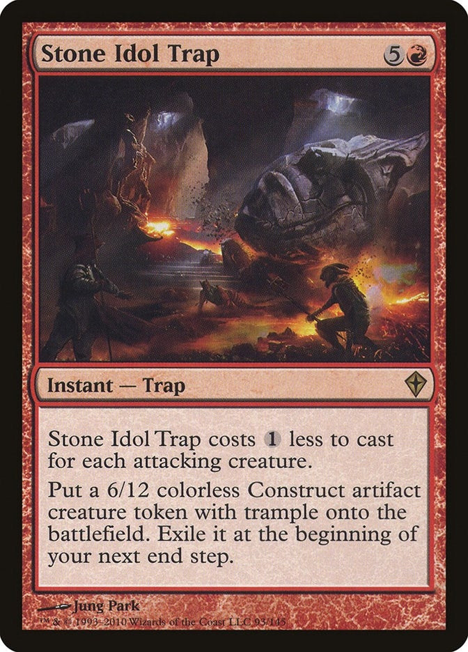 Image for Stone Idol Trap (93) [Worldwake] - Magic: The Gathering