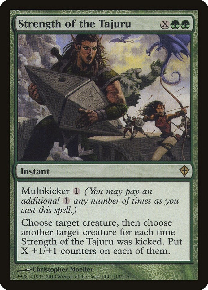 Image for Strength of the Tajuru (113) [Worldwake] - Magic: The Gathering