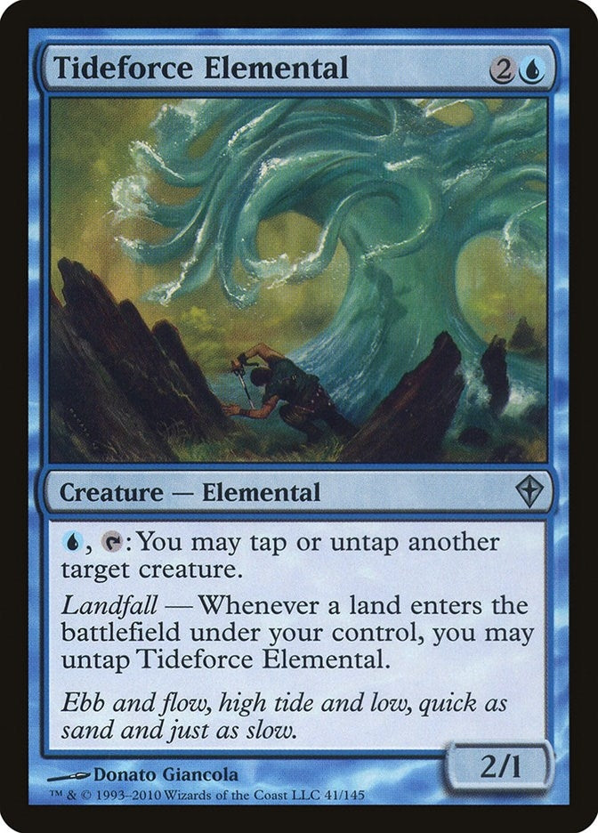 Image for Tideforce Elemental (41) [Worldwake] - Magic: The Gathering