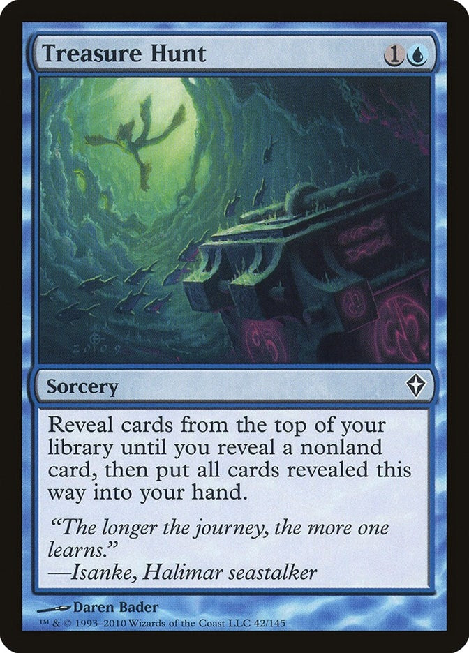 Image for Treasure Hunt (42) [Worldwake] - Magic: The Gathering