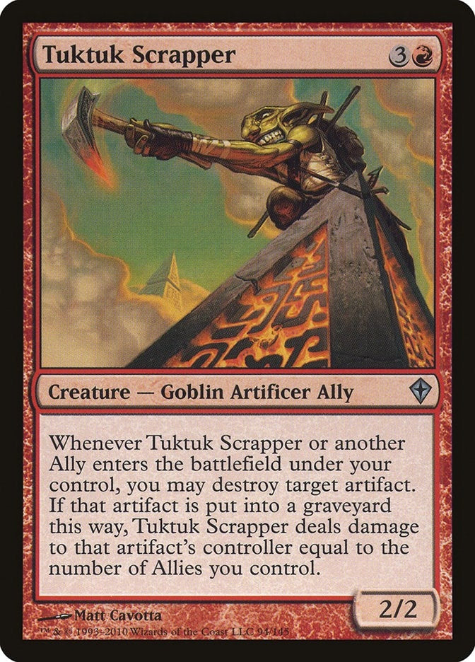 Image for Tuktuk Scrapper (94) [Worldwake] - Magic: The Gathering