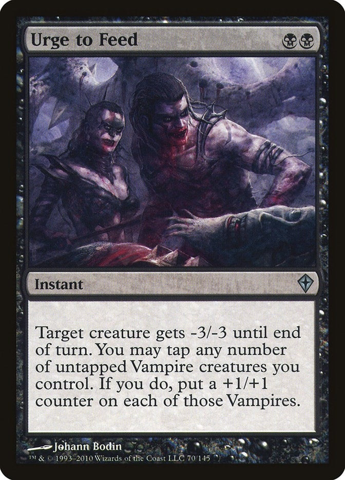 Image for Urge to Feed (70) [Worldwake] - Magic: The Gathering