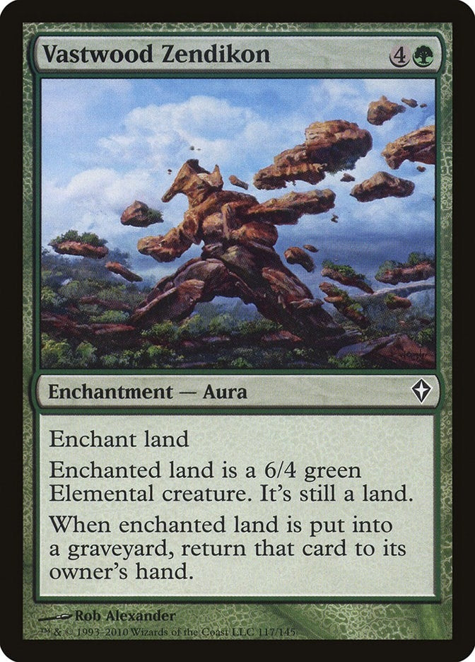 Image for Vastwood Zendikon (117) [Worldwake] - Magic: The Gathering