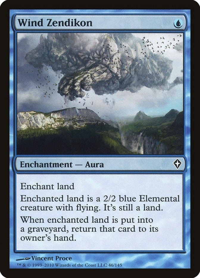Image for Wind Zendikon (46) [Worldwake] - Magic: The Gathering