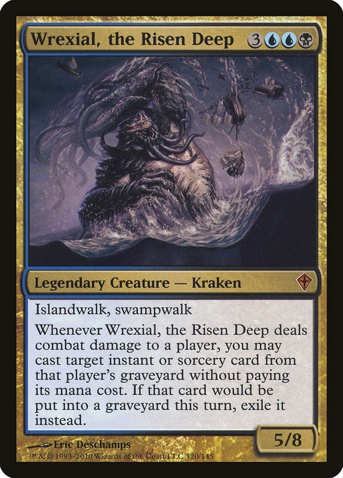 Image for Wrexial, the Risen Deep (120) [Worldwake] - Magic: The Gathering