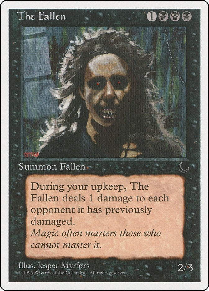 Image for The Fallen [Chronicles] - Magic: The Gathering