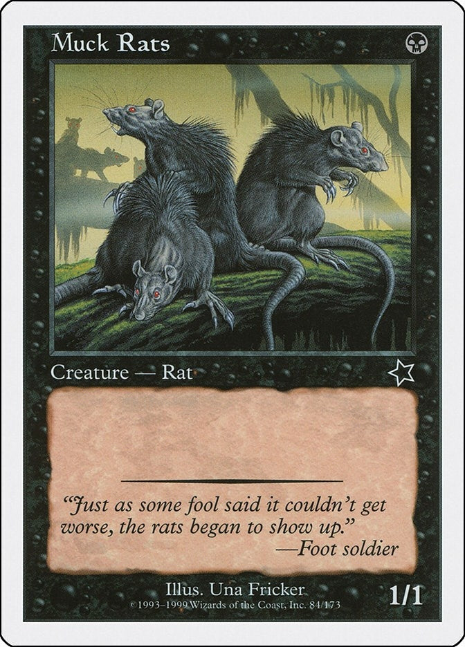 Image for Muck Rats (81) [Starter 1999] - Magic: The Gathering