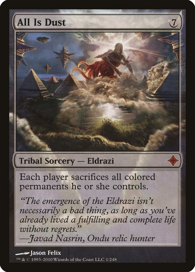 Image for All Is Dust (1) [Rise of the Eldrazi] - Magic: The Gathering