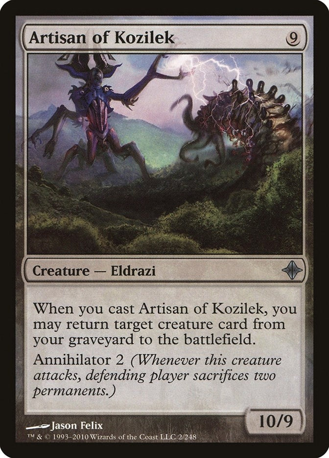 Image for Artisan of Kozilek (2) [Rise of the Eldrazi] - Magic: The Gathering