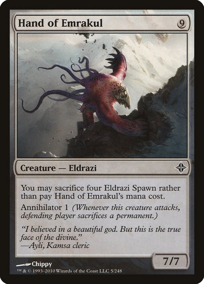 Image for Hand of Emrakul (5) [Rise of the Eldrazi] - Magic: The Gathering