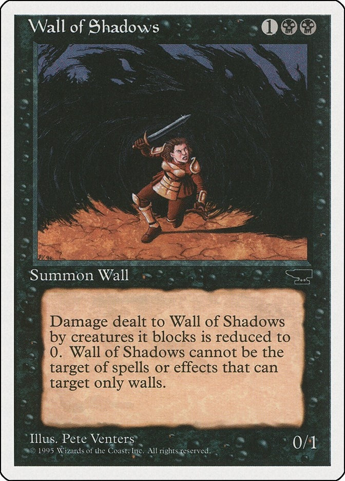 Image for Wall of Shadows [Chronicles] - Magic: The Gathering