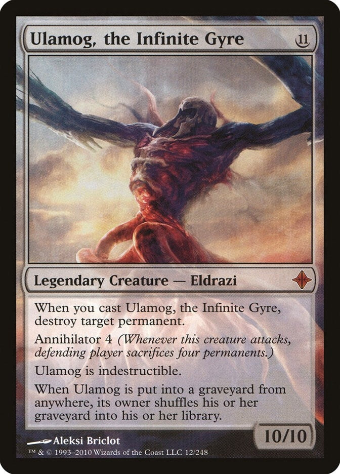 Image for Ulamog, the Infinite Gyre (12) [Rise of the Eldrazi] - Magic: The Gathering