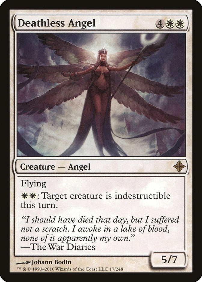 Deathless Angel (17) [Rise of the Eldrazi]