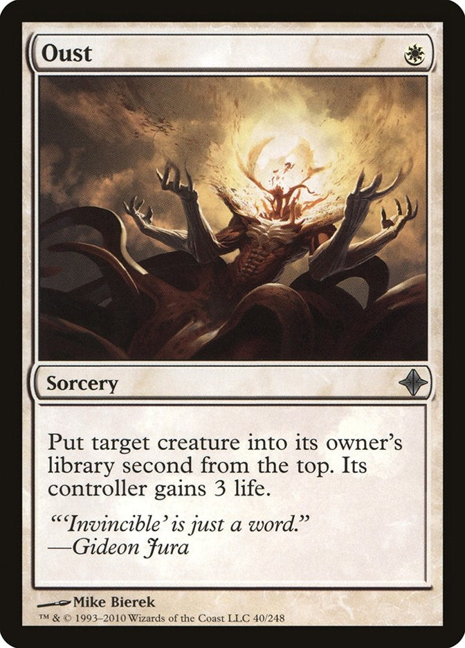 Image for Oust (40) [Rise of the Eldrazi] - Magic: The Gathering