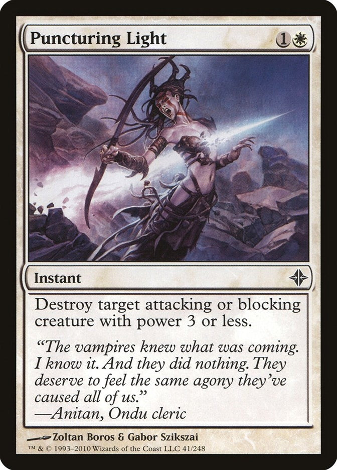 Image for Puncturing Light (41) [Rise of the Eldrazi] - Magic: The Gathering