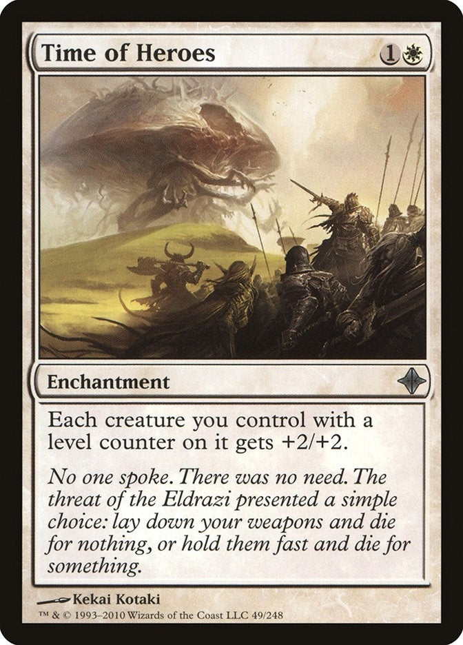 Image for Time of Heroes (49) [Rise of the Eldrazi] - Magic: The Gathering