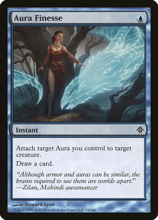 Image for Aura Finesse (54) [Rise of the Eldrazi] - Magic: The Gathering