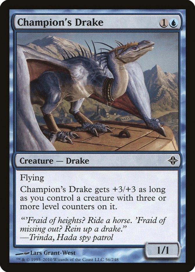 Image for Champion's Drake (56) [Rise of the Eldrazi] - Magic: The Gathering