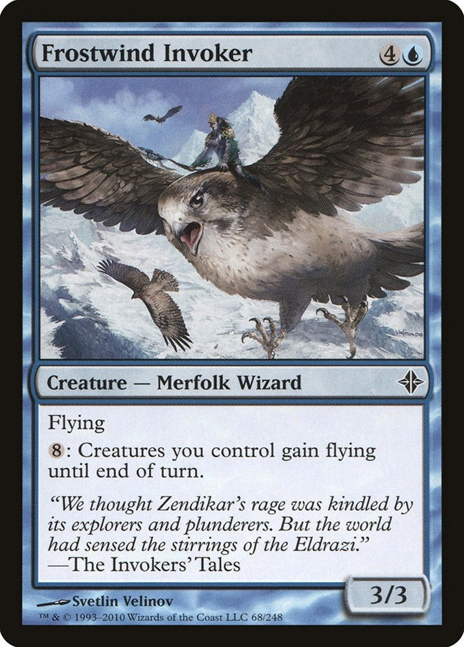 Image for Frostwind Invoker (68) [Rise of the Eldrazi] - Magic: The Gathering