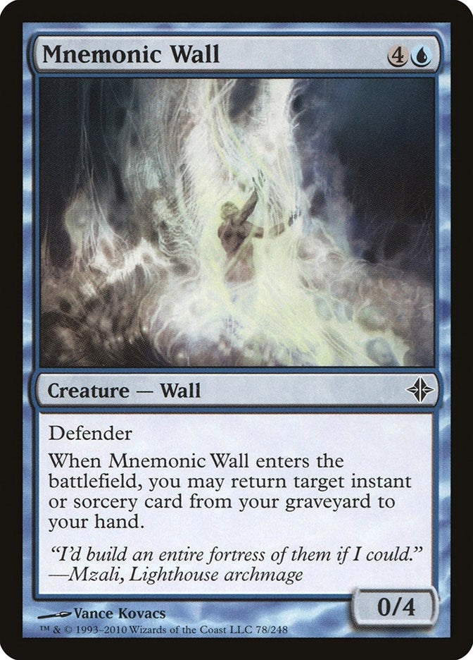 Image for Mnemonic Wall (78) [Rise of the Eldrazi] - Magic: The Gathering