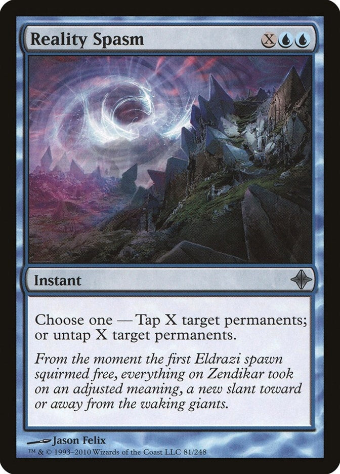 Image for Reality Spasm (81) [Rise of the Eldrazi] - Magic: The Gathering