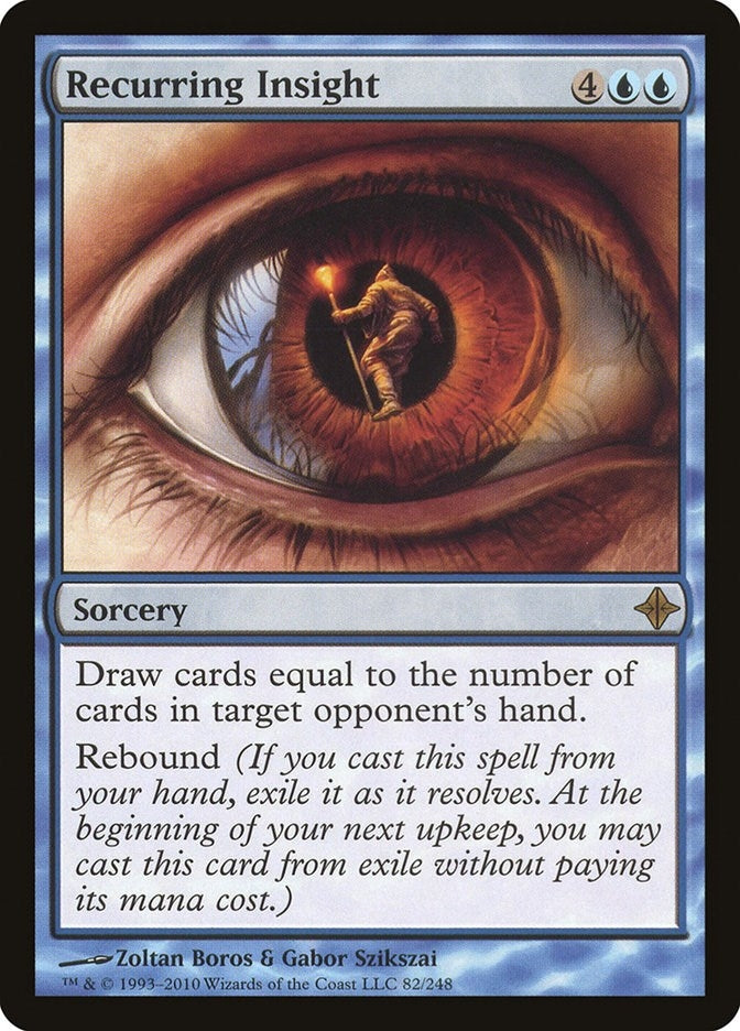 Image for Recurring Insight (82) [Rise of the Eldrazi] - Magic: The Gathering
