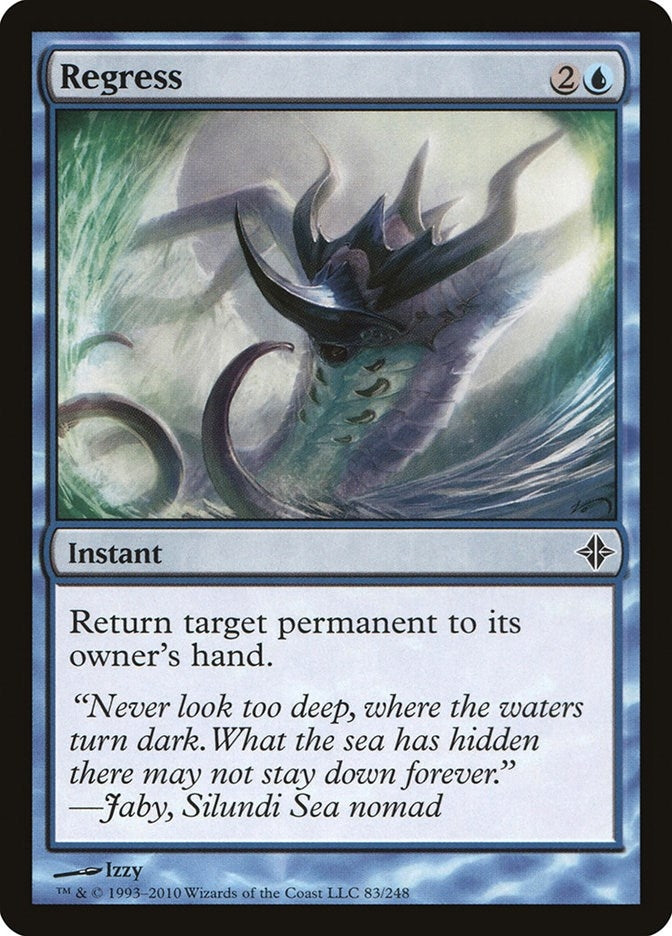 Image for Regress (83) [Rise of the Eldrazi] - Magic: The Gathering