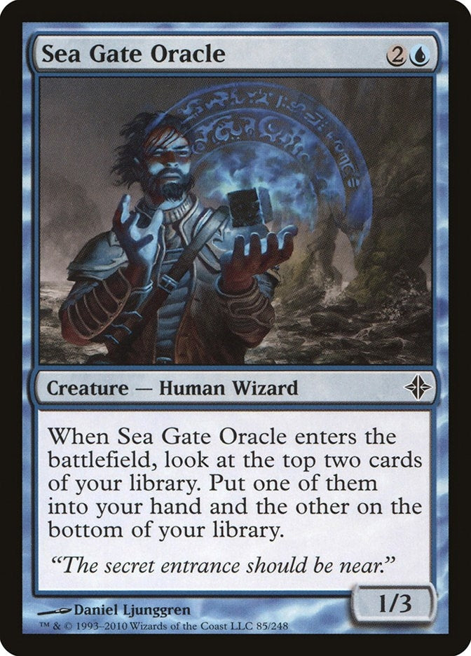 Image for Sea Gate Oracle (85) [Rise of the Eldrazi] - Magic: The Gathering