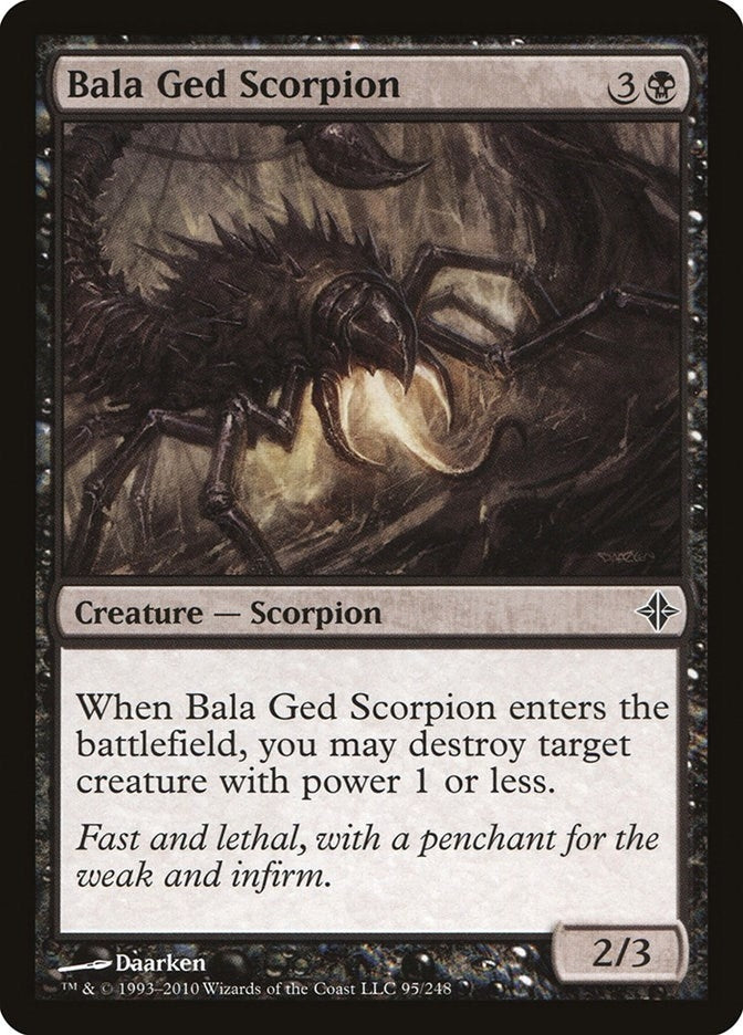 Image for Bala Ged Scorpion (95) [Rise of the Eldrazi] - Magic: The Gathering