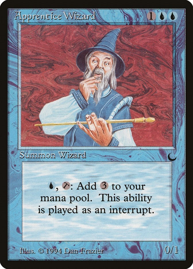 Image for Apprentice Wizard [The Dark] - Magic: The Gathering