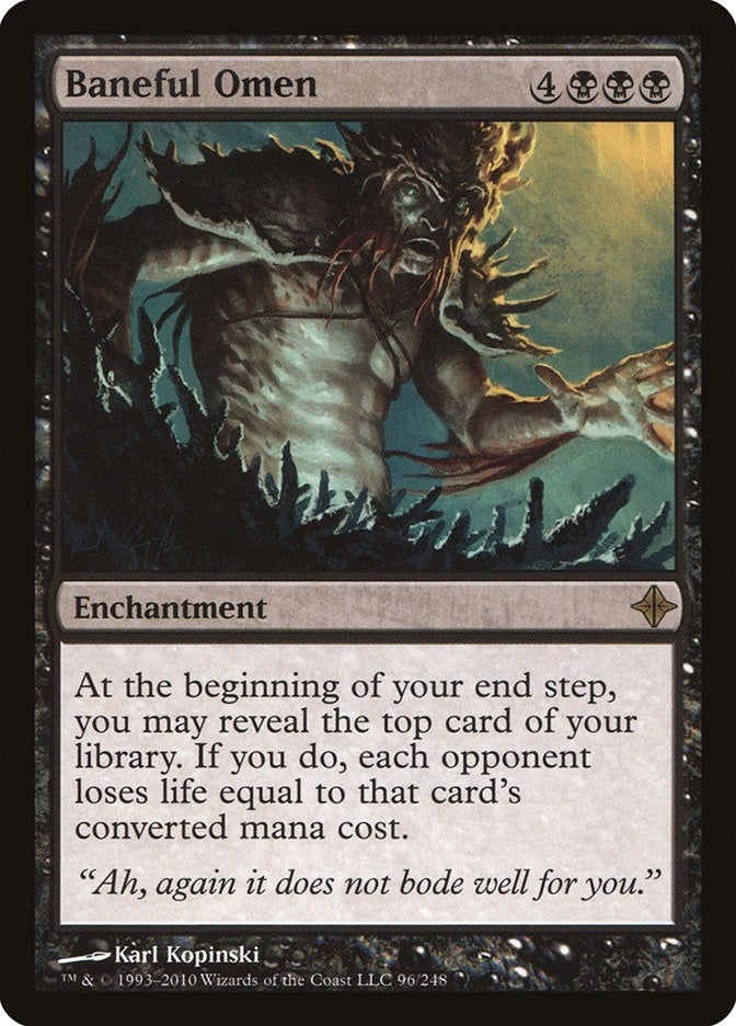 Image for Baneful Omen (96) [Rise of the Eldrazi] - Magic: The Gathering